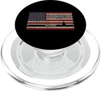 Portaaviones USS Gerald R Ford CVN-78 Bandera Americana PopSockets PopGrip para MagSafe