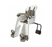 Silla infantil delantera para tubo vertical Polisport Bilby Junior FF blanco ( Blanco crema, marrón )