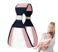 Portabebés ajustable para niños, portabebés,Portabebés ligero - Portabebés ligero que ahorra mano de obra, soporte para bebés de menos de 45 libras para mamá y papá