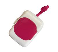 Portabebés compacto con asa, rellenable, para pañales, toallitas húmedas, caja de almacenamiento para viajes y uso al aire libre