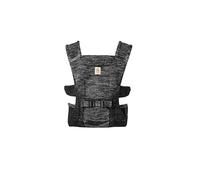 Portabebés Ergobaby Aerloom desde recién nacidos hasta niños pequeños, ergonómico para la espalda y de 3 posiciones, Portabebés fabricado con material Formaknit (Onyx)
