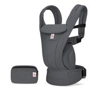 Portabebés Ergobaby Omni Deluxe todo en uno para recién nacidos desde el nacimiento hasta los 20 kg, ergonómico portabebés de malla de 4 posiciones portabebés de espalda, Graphite Grey