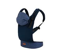 Portabebés MoMi COLLET para niños de 3 a 48 meses (peso 4 a 20 kg), 2 posiciones de transporte con 6 puntos de ajuste, con capucha y reposacabezas para el niño