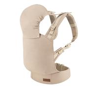 Portabebés MoMi COLLET para niños de 3 a 48 meses (peso 4 a 20 kg), 2 posiciones de transporte con 6 puntos de ajuste, con capucha y reposacabezas para el niño