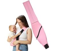 Portabebés para niños pequeños, portabebés para niños pequeños - Portabebés para recién nacidos, cómodo y transpirable,Portabebés con asiento para la cadera, portabebés portátil multifuncional