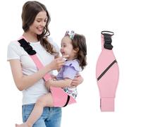 portabebés, portabebés - Portador de cadera ajustable con eslinga de transporte,Rodamiento de 10 a 50 libras, eslingas multifuncionales, accesorios de viaje para padres ocupados para llevar bebés