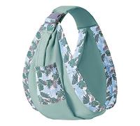 Portabebés portabebés portátil transpirable portabebés ajustable con un hombro portabebés con bolsillo frontal correas gruesas para los hombros para bebés de 0 a 36 meses