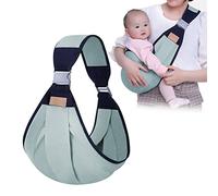 Portabebés Recién Nacido Sling,Transpirable Portabebés Sling con Clip, Ajustable Koala Sling Grey, 3D Mesh Carry Bag Baby, para Portabebés Recién Nacidos y Niños Pequeños hasta 20 kg