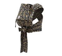 Portabebés Stokke Limas, Dorado Floral - Portabebés de media hebilla para recién nacidos - Ergonómico y ajustable - Tres opciones de llevarlo - Seguro desde el nacimiento y hasta los 15 kilos
