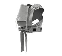 Portabebés Stokke Limas, Gris Melange - Portabebés de media hebilla para recién nacidos - Ergonómico y ajustable - Tres opciones de llevarlo - Seguro desde el nacimiento y hasta los 15 kilos