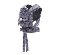 Portabebés Stokke Limas, Leopard Lilac (OCS) - Portabebés de media hebilla para recién nacidos - Tres opciones de transporte - Seguro desde el nacimiento y hasta 15 kg