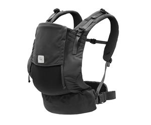 Portabebés Stokke Limas Mesh, Gris Antracita - Portabebés transpirable con tejidos de alto rendimiento - Seguro para bebés de 1 mes/4-15 kg - Incluye bolsa desmontable para llevar lo esencial