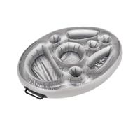 Portabebidas - Bandeja Flotante para Piscina, portavasos flotantes hinchables, Soporte para Vasos de Playa y Vasos, Divertido, versátil y portátil, Duradero y Resistente