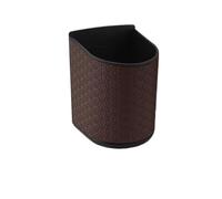 Portabebidas Coche 1pc Caja Universal Portavasos De Agua Coche | 1 portavasos/papelera multifuncional para puerta de coche (130*90*93 mm)(Brown)