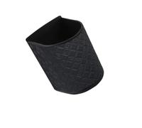 Portabebidas Coche 1pc Caja Universal Portavasos De Agua Coche | 1 portavasos/papelera multifuncional para puerta de coche (130*90*93 mm)(Black)