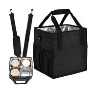 Portabebidas con Asa, Multibolsillos Plegables con Asa | Portador De Bebida Portátil para 4 Bebidas, para Bebidas, Cerveza, Agua, Entrega De Botellas, Automóvil, Viajes, Camping