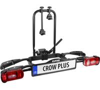 Portabicicletas de bola abatible y plegable para 1 bicicleta negro crow plus eufab