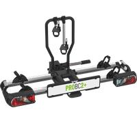 EUFAB Probc2+ - Portabicicletas extensible para 2 bicicletas, gran portón trasero