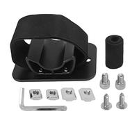 Portabicicletas de techo de aleación de aluminio, portón trasero para coupés, diseño compacto y resistente, negro, para viajeros y amantes del ciclismo