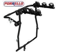 Rear Cyclecarrier Milano - Tubo de 30 mm, Color Negro Mate