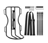 Portabicicletas frontal para bicicleta, equipaje, excursiones, bicicletas de montaña, alforja, soporte para equipo de ciclismo, soporte frontal para bicicletas
