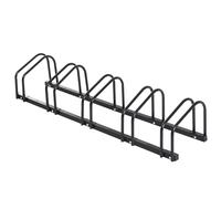 Portabicicletas HOMCOM para 5 bicicletas, soporte para guardar bicicletas, soporte para guardar bicicletas con neumáticos de 65