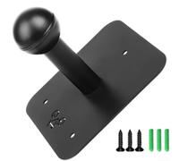 Portabicicletas montado en la pared, 150 x 150 mm, aleación de aluminio, colgador de pared de hierro para bicicletas montables en remolque, resistente, capacidad de carga de 60 kg, ahorro de espacio