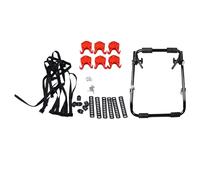 Portabicicletas para automóvil de Hierro, Soporte Resistente para Bicicletas en la Parte Trasera del automóvil, Montaje de Remolque para Bicicletas de Alta Resistencia con Gran Cap