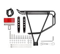 Portabicicletas para la parte trasera de la bicicleta - Portaequipajes para bicicletas, Portabicicletas de aleación de aluminio | Portaequipajes para bicicleta resistente al desgaste, portaequipajes n