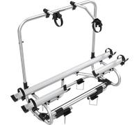 Portabicicletas para lanza de 2 bicicletas plateado premium 2 xl berger