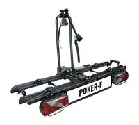 Portabicicletas Poker-F (Apto para: 2 bicicletas, Capacidad de carga: 60 kg, Específico para: Vehículos con enganche para remolque)