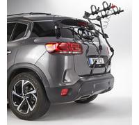 Portabicicleta portón Trasero 5 Correas Mottez Shiva 2 elec Acero 2 velos VAE/e Bike (40 kgs MAX)