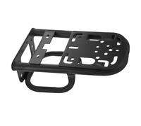 Portabicicletas Trasero Ajustable Negro, Hierro para Bicicletas Eléctricas | Asiento Trasero para Adultos, Soporte Multifuncional, Instalación Fácil, para Rutas en Bicicleta Eléctrica