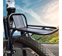 Portabicicletas trasero, aleación de aluminio, tamaño estándar | Portabicicletas con fuerte capacidad de carga, soporte de fijación estable fácil de instalar, equipaje súper fuerte | Bicicleta