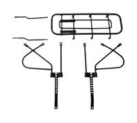 Portabicicletas trasero - Capacidad de carga máxima de 200 kg | Portaequipajes de acero resistente | Asiento de carga ajustable para bicicleta, colocación universal de acero al carbono sólido para car