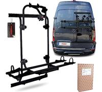 Portabicicletas trasero para Crafter Sprinter BICI OK MTB Van - 2 BICICLETAS - NEGRO