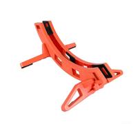 Portabicicletas vertical para ahorrar espacio, diseño montado en el | Diseño vertical que ahorra 3.5 pies, base estable, rodillo rápido para rampa, correa de rueda delantera segura