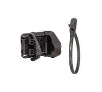 Hiplok JAW+, Soporte para bicicleta + Brida de seguridad multifunción, Unisex, BLACK, Ancho de llanta de 20-75 mm + 43cm de perímetro