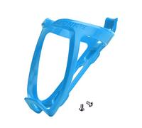 Portabidón de Bicicleta, Jaulas de Botellas de Bicicleta, Soporte de plástico para Botellas de Bicicleta, Carreteras, Bicicletas de montaña (Azul)