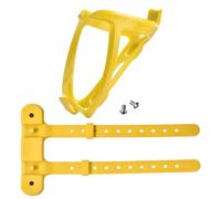 Portabidón de Bicicleta, Portabotellas de plástico para Bicicleta con Base de Montaje en el Techo. (Amarillo)
