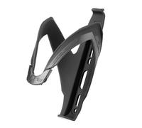 Elite Custom Race Portabidón Negro Skin Soft Touch - Ligero Resistente - Bicicleta Carretera MTB Gravel E-Bike - Portabidon Ciclismo Universal