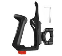 Portabidón para bicicleta - Portabidón para bicicleta de montaña, accesorio ajustable con enganche para manillar para bicicletas de carretera y Mountain Bike, marco de 20 - 35 mm, ciclomotor y
