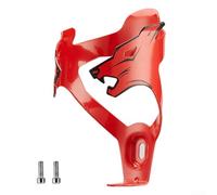 Portabidones Ciclismo Aluminio Ligero 36g Seguro | Aleación aluminio, peso 36g, para soporte para robusto, ideal subida, para resistencia corrosión(Red)
