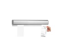 Portabilletes, recogedor de pedidos, soporte, ticket de pared, recibo for colgar en la pared, catering, autoadhesivo, pestaña de aleación de aluminio, riel(L 40cm)
