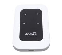 Portable 4G WiFi Hotspot Device, 300Mbps, Connect Up to 10 Devices, 2100mAh Battery, Travel Mobile Hotspot with SIM Card Slot for Campervan Motorhome