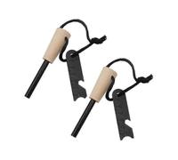 Portable 7 in 1 fire stone set for outdoor activities