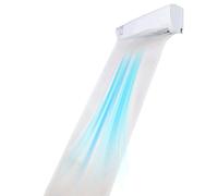 Portable AC Blowing Bag, Flexible Air Conditioning Extended Hose 16m, PP Cuttable AC Attachment for Direct Airflow, Perfect for Classroom, Bedroom, Hotel, School Room, Living Room, 1600x80x0.5cm