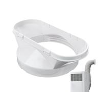 Portable Ac Coupler, Exhaust Hose Adapter, Sturdy Leak Resistant Design and Easy Installation, Air Conditioner Connector for Home, Bedroom, Office, Apartment Use