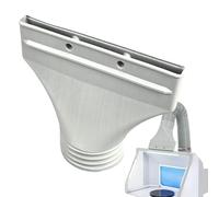 Portable AC Coupler, Exhaust Hose Connector, Adorable Air Conditioner Hose, Tube Vent Kit Seal for Window, Door, Kitchen, Car, Dryer and Range Hood Ventilation, 9.84x8.66x3.94inch