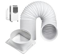 Portable AC Exhaust Hose 150cm Square Connector For Room Office